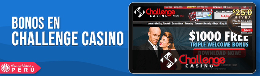 challenge casino bonus