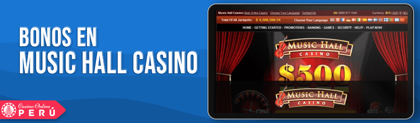 music hall casino bonus