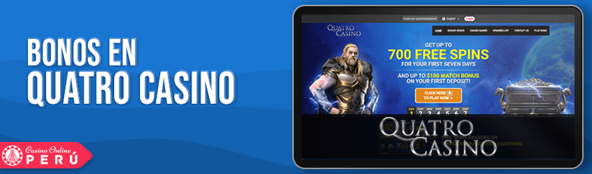 quatro casino bonus