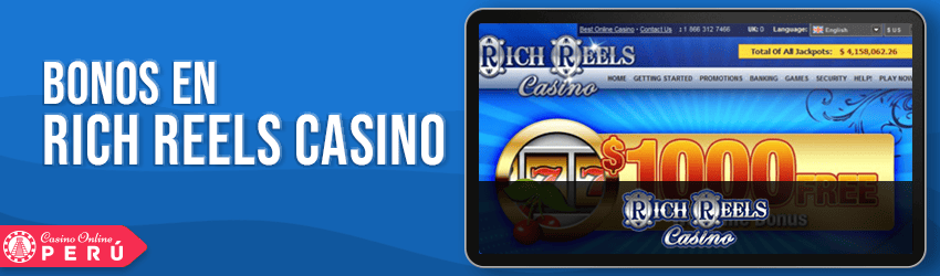 rich reels casino bonus