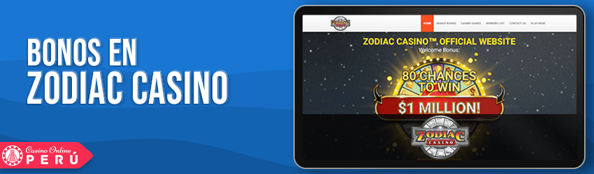 zodiac casino bonus