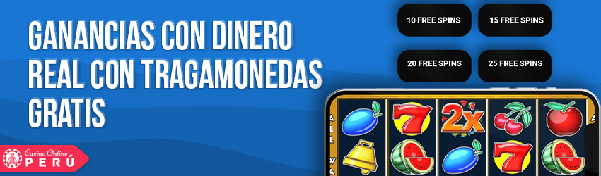 Ganancias con dinero real con tragamonedas gratis