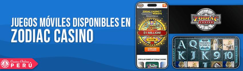 zodiac casino móvil