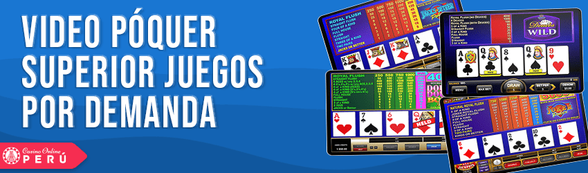 juegos de video poker online